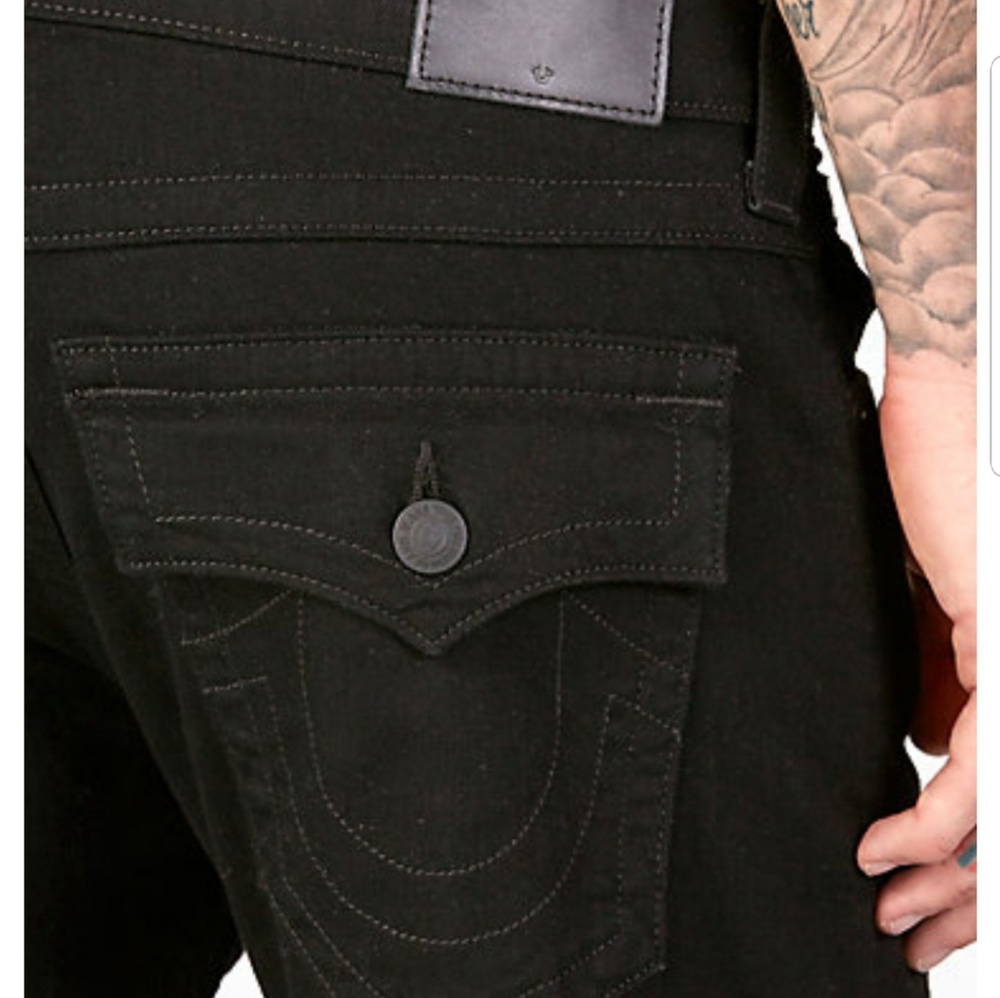 True Religion Straight ripped jeans